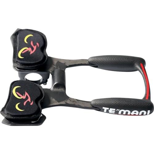 Newest TEMANI Road bike triathlon Time trial UD full carbon fibre bicycle extended auxiliary rest bar carbon handlebar Free ship