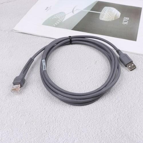 NEW USB Cable For Cba-u01-S07ZAR Fit For Symbol Ls1203 Ls2208 Ls4208 Ls3008 Ls4278 Car Interior Accessories