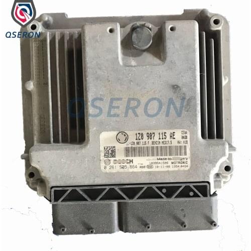 Genuine Auto Car ECU 1Z0907115AE Engine Parts Electronic Control Controller Unit Computer Module ECM PCM 0261S05864 For VW Bosch