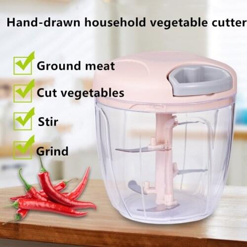 Manual fruit and vegetable cutter high quality manual meat grinder household kitchen accessories