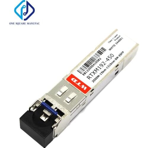 WTD RTXM192-450 2.488G-1310nm-15KM-SM-ESFP Single-mode SFP Optical Fiber Transceiver
