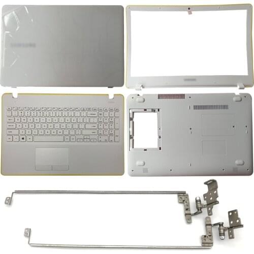 For Samsung NP300E5K NP3500EM NP300E5L Laptop LCD Back Cover/Front Bezel/Hinges Cover/Palmrest/Bottom Case