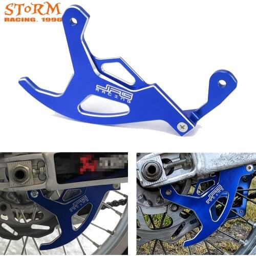 CNC Rear Brake Disc Guard Cover For Yamaha YZ125 YZ250 YZ250F YZ450F YZ125X YZ250X WR250F WR450F WR250R WR250X YZ 125 WR 250 450