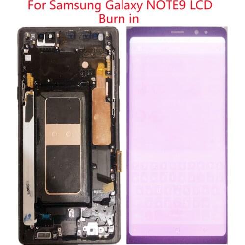 For Samsung Galaxy NOTE9 N960A N960U N960F N960V LCD monitor original display, suitable for Samsung NOTE 9 display Severe burns