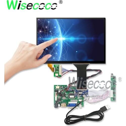 10.1 Inch 1280*800 IPS 450 nits Touch LCD Kit Support Win7 8 10 Raspberry Pi Android Linux Industrial equipment 10 fingers Touch