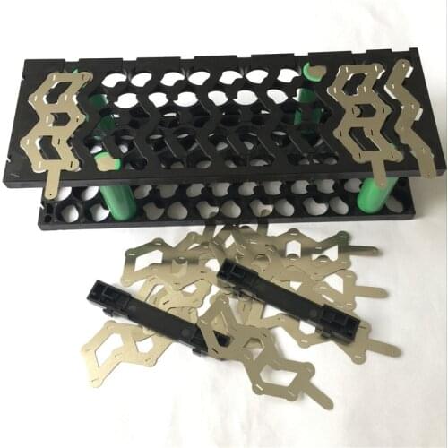 13S5P 48V 10AH 20AH silver fish battery pack holder bracket for DIY battery pack