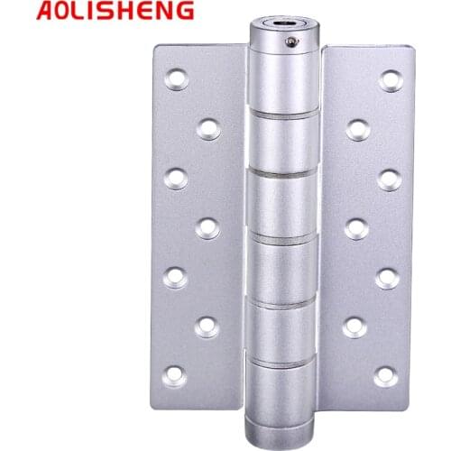 AOLISHENG invisible door hinge automatic door closing hydraulic door closer buffer damping hidden spring hinge door hinge