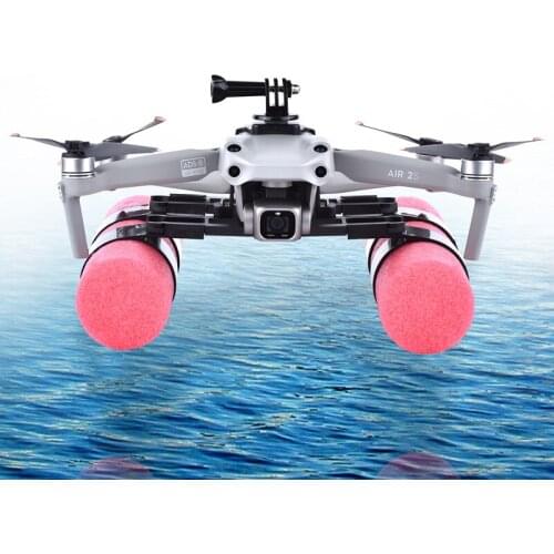 For DJI Mavic Air 2S Floating Landing Gear Damping Training Skid Kit Legs Landing On Water with Buoyancy Bar Drone Accessories