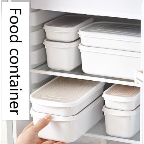 Refrigerator Storage Box Special Sealed Container Lunch Bento Boxes with Lid Multi-function Leak Proof Organizer for Fridge