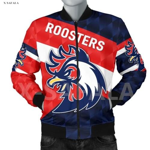 Rooster Dragon Skull Tattoo Animal 3D Printed Men Women Bomber 1 Jacket Zipper Casual Harajuku Streetwear Tracksuits Thick Coats