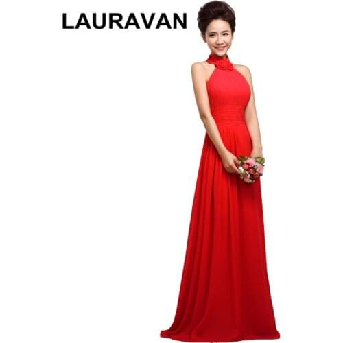 Fancy custom formal long red purple fuchsia dresses parties 2020 floor length gown robe de soiree plus size a bridesmaid dress