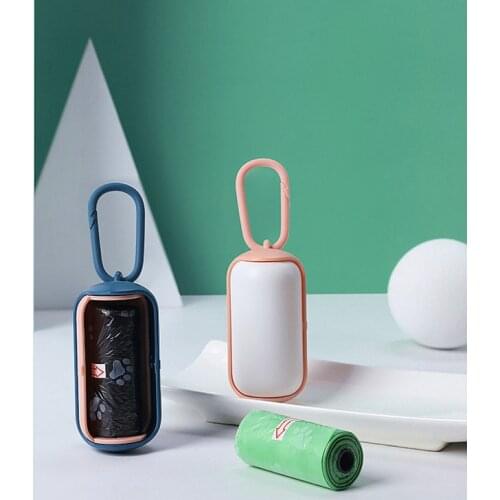 Pet Trash Bag Dispenser Dog Poop Bags Pets Waste Garbage Bags Plastic Garbage Bag Cat Dispenser Portable Outdoor Pet Trash Box
