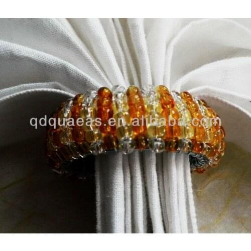 Aliexpress sold beaded wedding napkin ring
