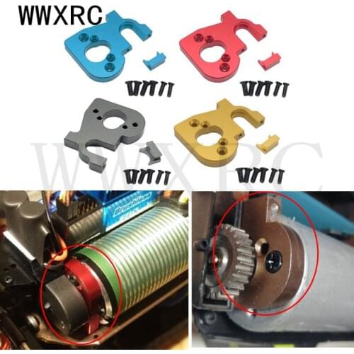 Alloy Machined Adjustable Motor Mount for RC Car 1/14 Wltoys 144001 124018 124019 Buggy Option Parts Hop-ups Part