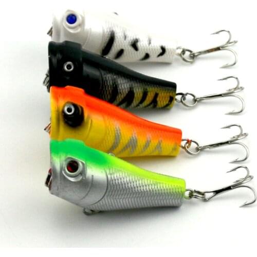 Topwater Lure Popper Fishing Surface Floating Lures Hard Baits Isca Artificial Fishing Bait Crankbait Wobblers