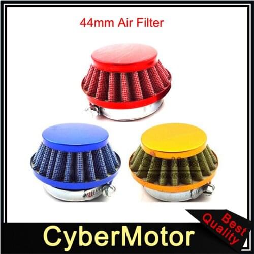 44mm Air Filter Cleaner For 2 Stroke 47cc 49cc Engine Carb Chinese Mini Moto ATV Quad Pocket Dirt Bike