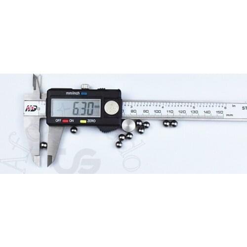 6.3mm 10pieces Chrome Steel ball Diameter 6.3mm ( 0.2480315 inch ) Precision :G10-Grade