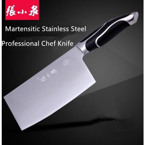 FreeShipping ZXQ StainlessSteel Kitchen Slicing Knife Professional Chef Knife Cutting Meat Vegetable Knives Household Cleaver