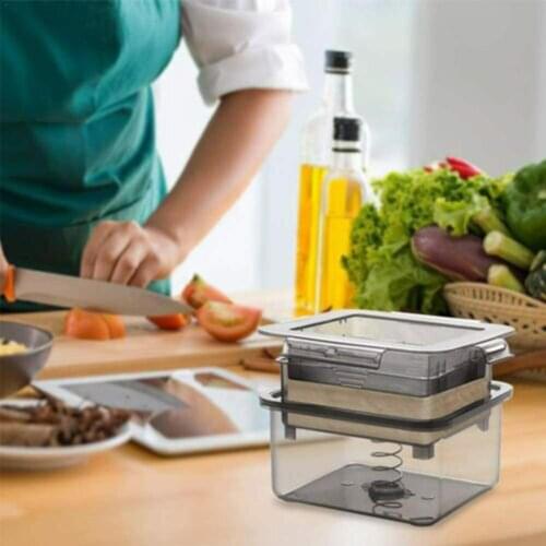 Diy Tofu Block Drain Storage Box Soy Products Pressing Tool Tofu Household Pp Press Kitchen Material W6X6