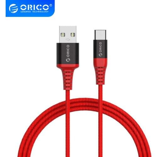 ORICO USB Type C Cable 3A Max Current Data Sync Charger Type-C USB Cable For Samsung Galaxy Xiaomi Huawei