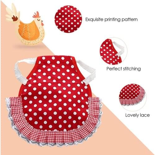 3 Pieces Chicken Saddle Chicken Jacket Hen Apron Feather Fixer Poultry Wing Back Cover with Elastic Straps Suit