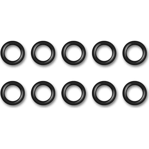 MENSI Propane Natural Gasket O-Ring for Propane Tank Cylinder POL Adapter Fitting Pack of 10
