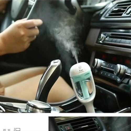 Mini Car Humidifier Air Purifier Filter Home Allergies Smoke Dust Deodorization Mold Pollen Air Cleaner for Bedroom Automobile