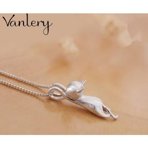 Trendy Cat Choker Necklaces For Women Fashion Long Sweater Chain Necklaces 2021 Party Jewelry Gift