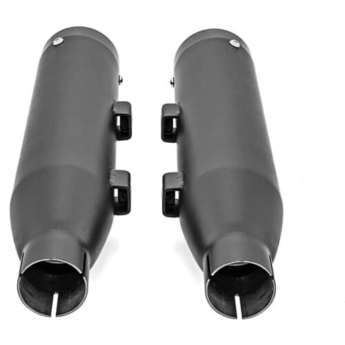 Motorcycle Accessories For Harley 2014-2021 Sportster XL 883 / 1200 & Iron XL883N Black 3" Slip-On Exhaust Muffler Straight Cut
