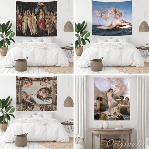 Myth Unique The Birth of Venus Tapestry Room Accessories Wall Hanging