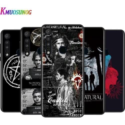 Supernatural TV For Motorola G9 G8 G Stylus Power One Fusion Hyper Edge E7 E6 5G Plus Play Lite Silicone Phone Case