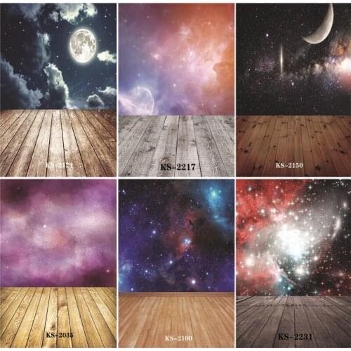 Vinyl Custom Photography Backdrops Prop Starry floor Theme Photography Background #0180