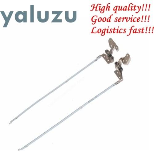 YALUZU New Laptop Hinges for TOSHIBA Satellite C850 C850D C855 C855D 15.6"LCD Hinges 6055B0022401 6055B0022402 laptop thin Hinge