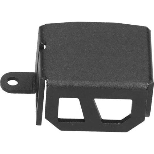 Rear Fluid Reservoir Cover Rear Brake Fluid Reservoir Guard CNC Aluminum Alloy Cover Fit for CRF1000L 2017-2018