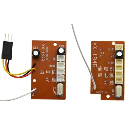 RC Car Circuit Board Spare Parts Replacement fits for WPL RC Car Trunk Upgrade Parts Crawler Buggy Trucks Car DIY Accessories