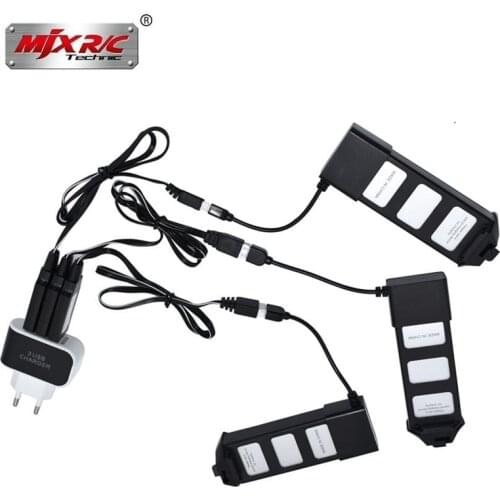 Original 7.4v Battery Charger For Mjx Bugs 5 W B5w Rc Quadcopter Spare Parts Charging Adapter Box Charger Transfer Box