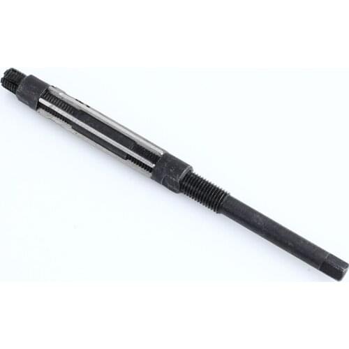 1pcs Adjustable Hand Reamer Milling Cutter HSS 6 Flute Straight Shank Black