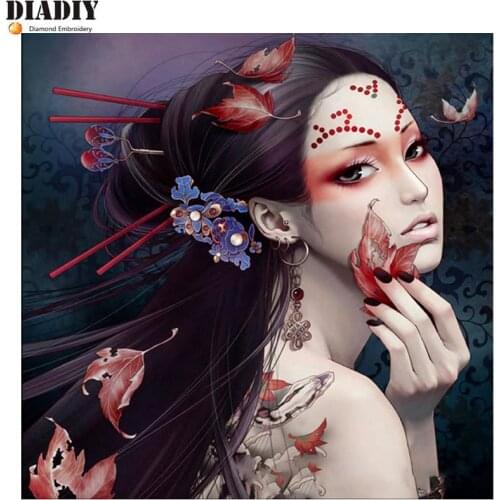 100% Full 5D Diy Daimond Painting Butterfly beauty 3D Diamond Painting Full Round Rhinestones Diamant Painting Embroidery Decor