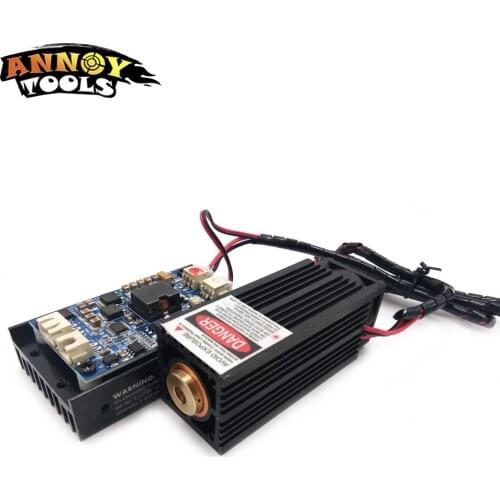 7500mw Fixed-Focus Blue-Violet Laser Module Can Engrave Metal For Carving Engraving Machine Engraver Accessory