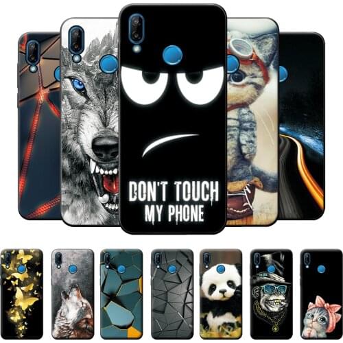 For Huawei P20 Lite Case Silicone Cover Case For Huawei P20 Lite Back Cover TPU Protective Case For Huawei P20 Lite Phone Case