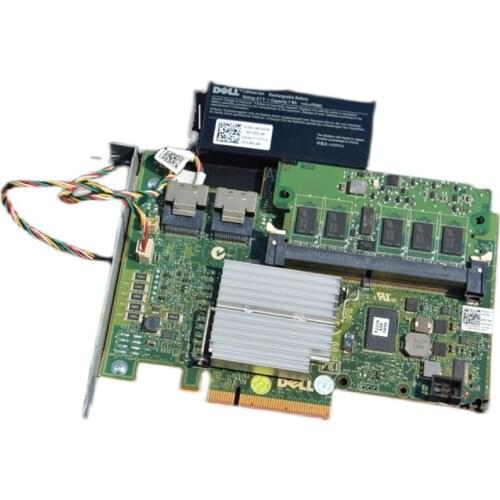 Dell / H700 array card 6GB sata3 bandwidth SSD speed RAID5 SAS 6T 8t r510