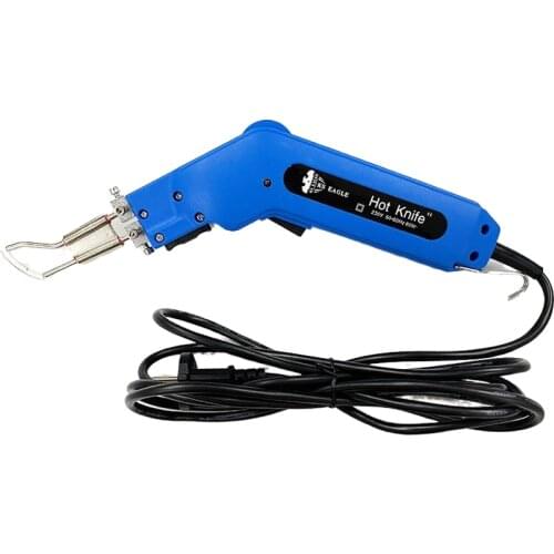 220V/110V 80W Electric Hot Knife Ribbon Rope Cutter Melting Fabric Cloth PVC Nylon Healing Cutting Tool