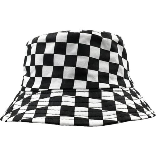 Fashion embroidery bucket hat summer outdoor travel sun hat hip-hop hats wild panama hat cotton Foldable Fishermans hats