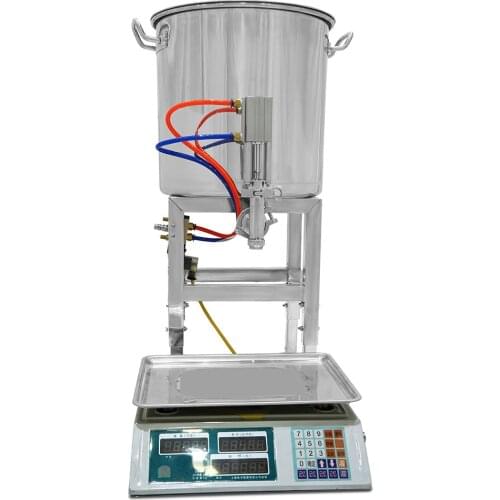 BeeKeeping Automatic Honey Filling Flowing Machine 50g~2500g Scale Honeybee Viscous Paste Filling Machine For Beekeeper Suppiler