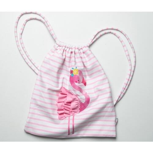 Julysand Swimming Bags Flamingo Printed Stripes High Quality Buggy Bag