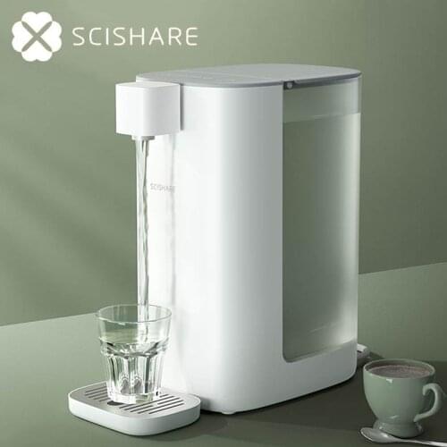SCISHARE Instant Hot Water Dispenser 3.0L 4 gear Adjustable Temperature Portable Water Pump Home Office Desktop Coffee Tea Maker