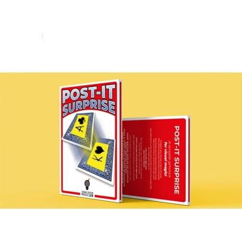 Post It Surprise (Gimmicks and Online Instructions) by Sonny Boom Magic Tricks For Professional Magicians Magia Magician