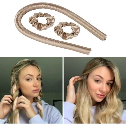 Sleeping Hair Roller Flexible Curling Rods Heatless Curls Bands Lazy Curler Hairdressing Accessories Bands For Hairstyle