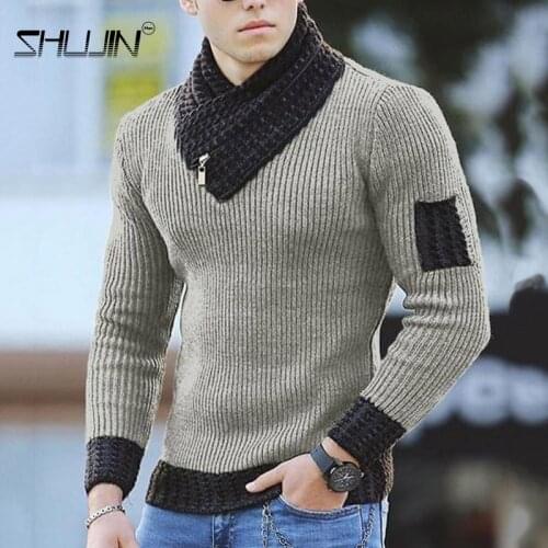 Мужские вязаные пуловеры SHUJIN China At AliExpress