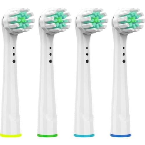 4Pcs Super Soft Replacement Toothbrush Heads for Oral B Electric Toothbrush Refill for Oral-B 7000/Pro 1000/9600/ 500/3000/8000